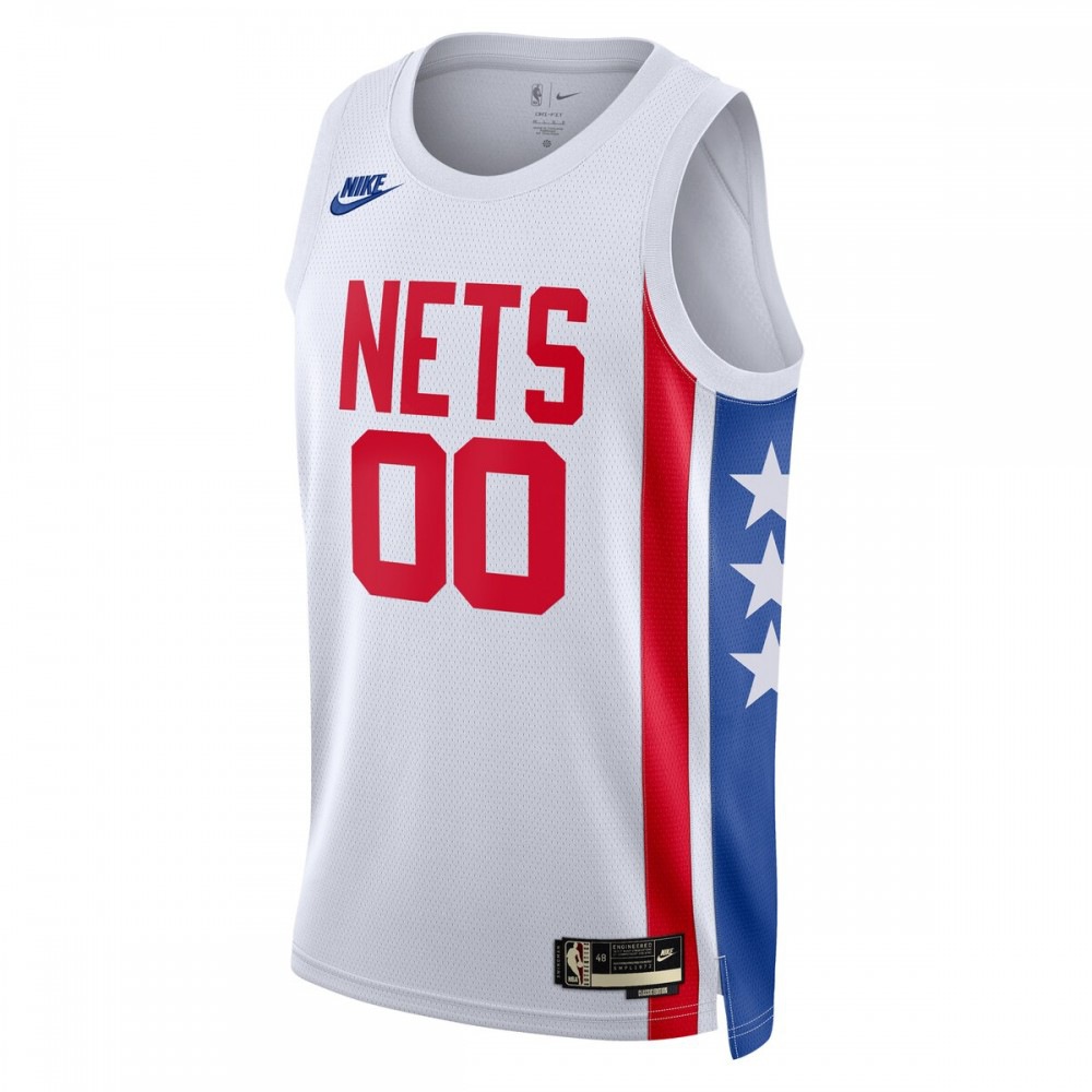 Brooklyn Nets Unisex 2022/23 Custom Swingman Jersey - Classic Edition - White-Pro Kit Vault | Brand New 26/27 Sports Jerseys